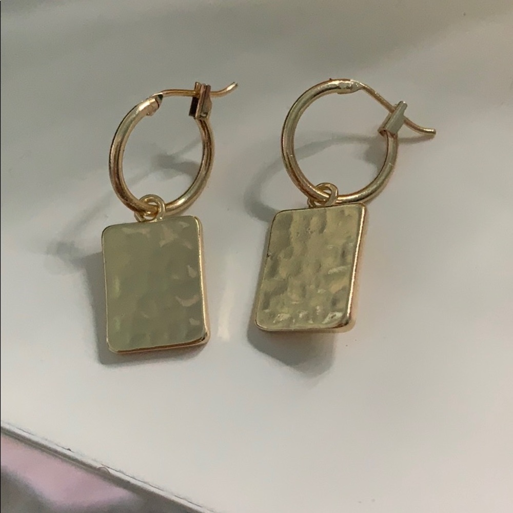 Urban Outfitters Gold Earrings Hoops